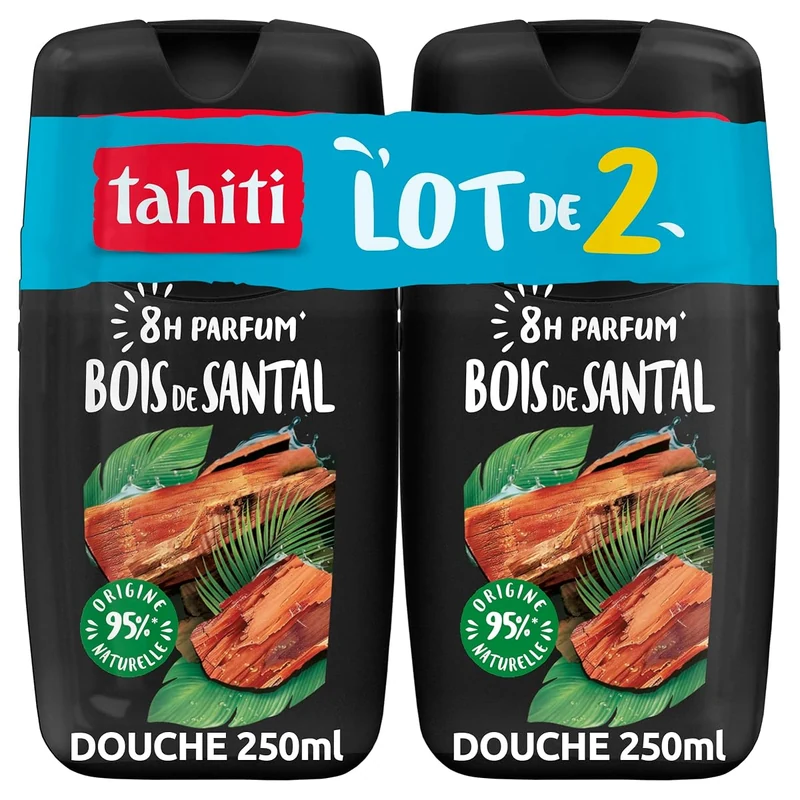 Bois de Santal Bergamote Gel Douche Tahiti gels douche